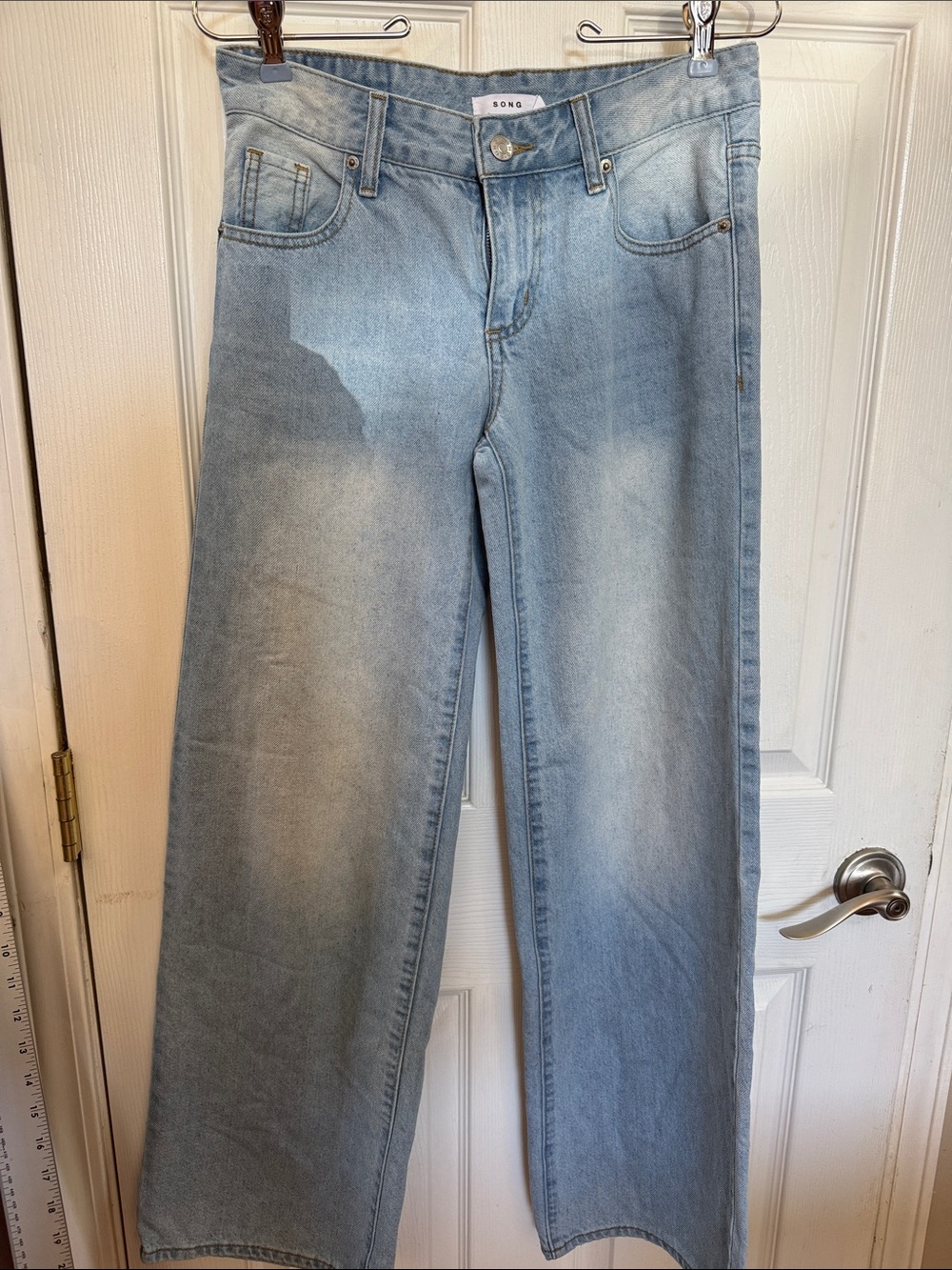 Song Light Blue Wide-Leg Women's Jeans